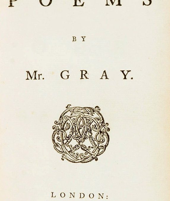 Thomas Gray, Il Bardo